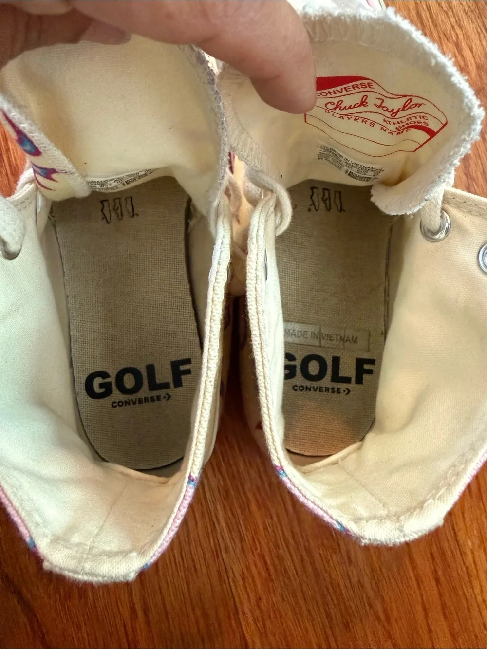 Converse Golf Le Fleur Chuck 70 High Yellow Flame Sneakers Women’s 7 - Picture 10 of 10